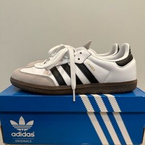Adidas Samba’s -White, Black, and Gray